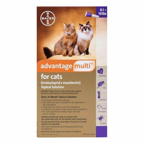 Advantage Multi - Pipeta Gato - Clínica veterinaria Dr. Can