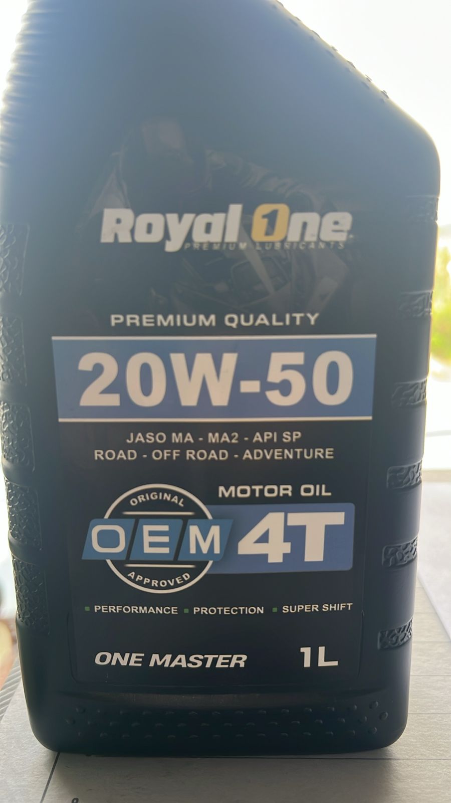 (ROYAL ONE)   ACEITE MOTO 20W50 4T PREMIUM QUALITY - LUBRIREPUESTOS MC