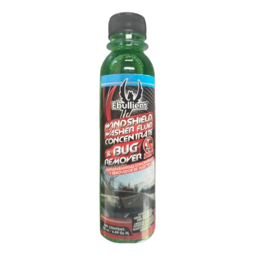 Liquido Limpia Parabrisas Ebullient (6Oz) - Repuestos y Lubricantes Vicent's