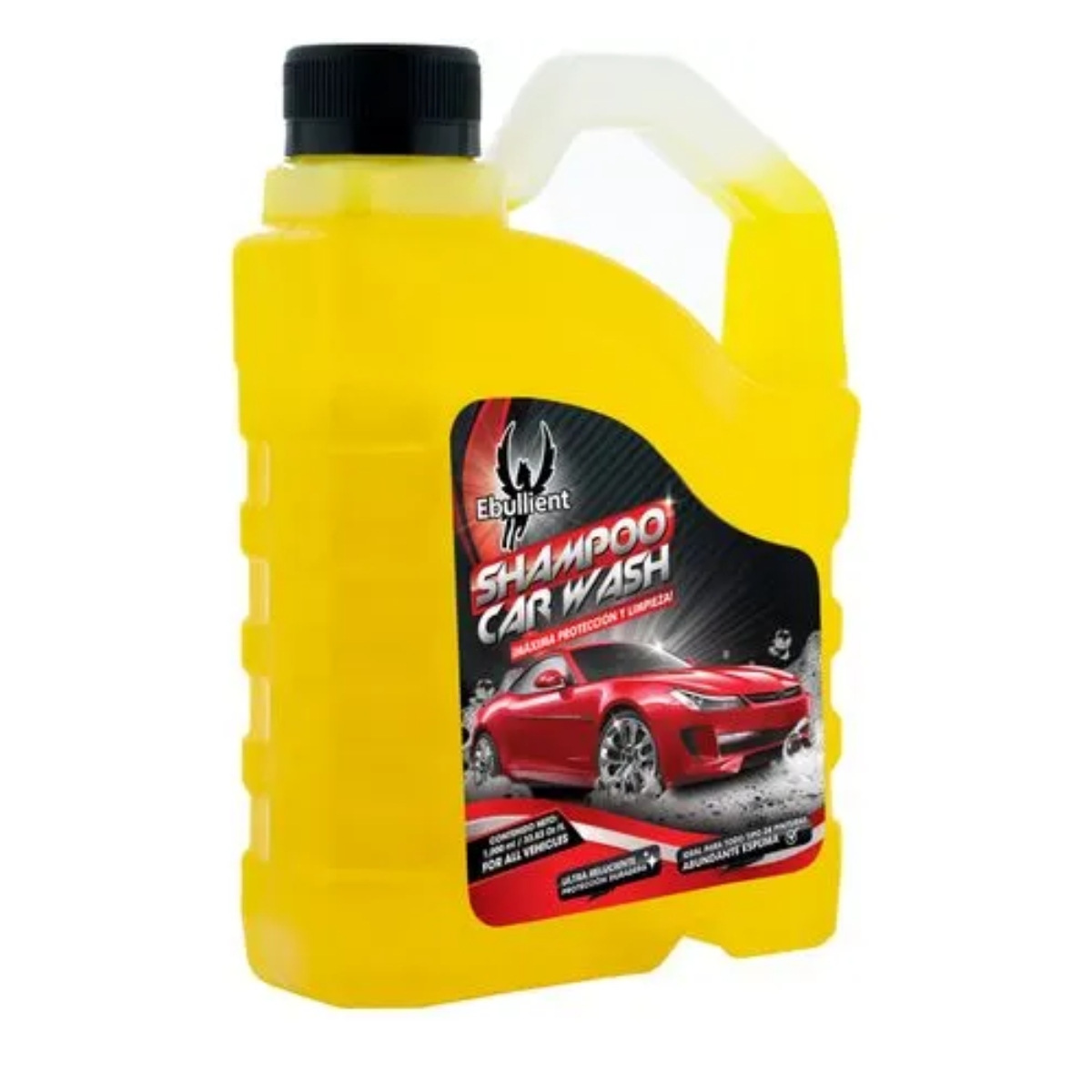 Litro Shampoo Ebullient Con Ultra Cera - Repuestos y Lubricantes Vicent's