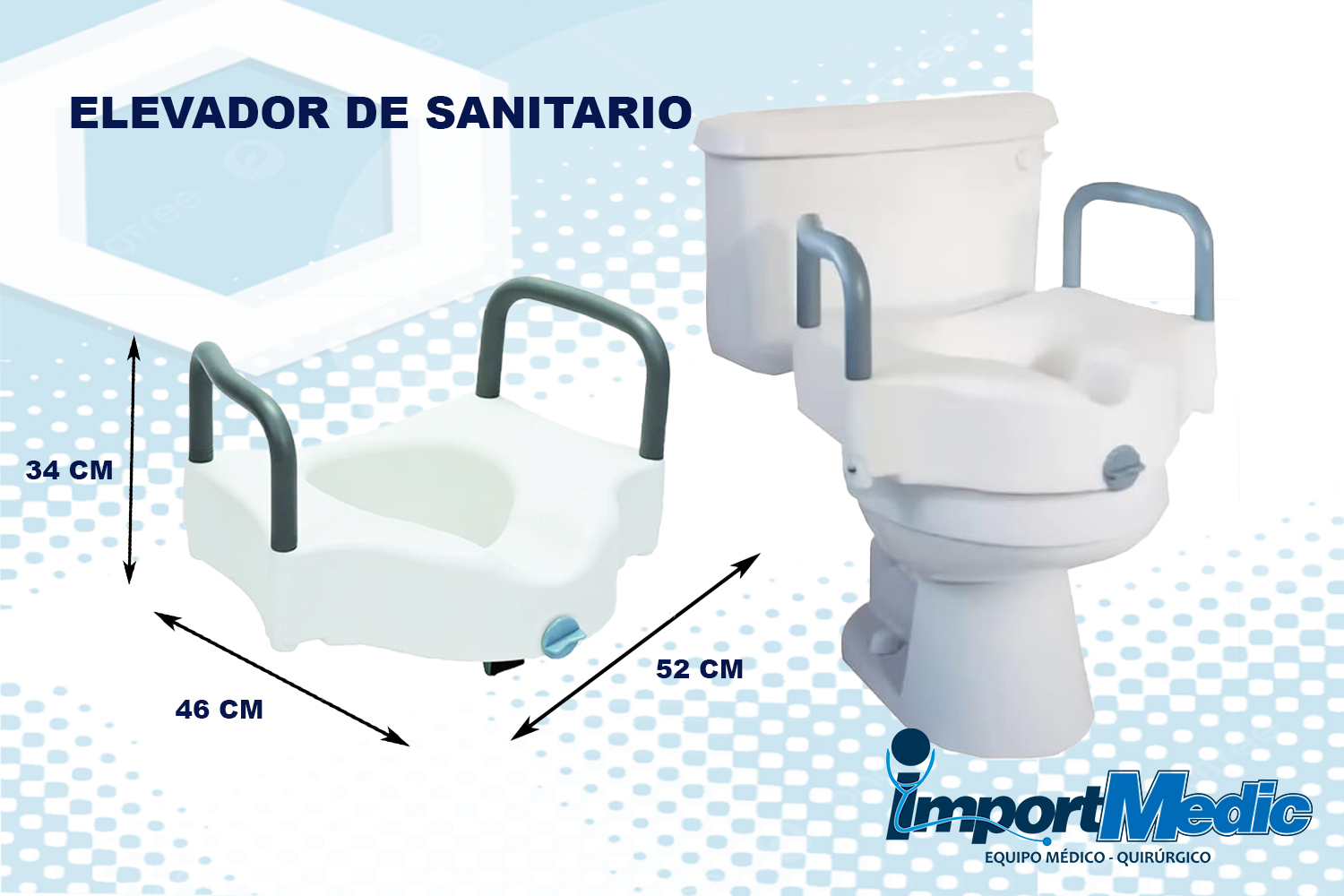 ELEVADOR DE SANITARIO - Proveedora De Salud Total, Sociedad Anonima