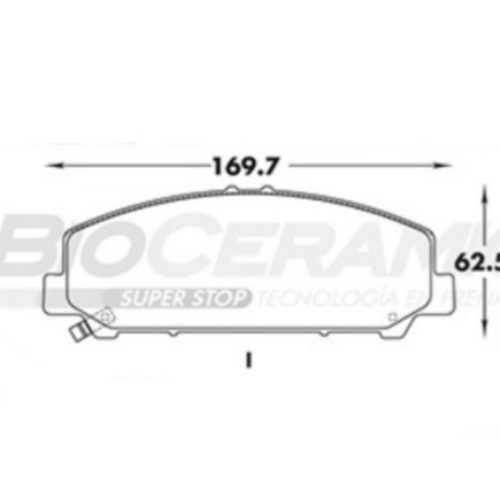 Pastillas (8210-D1104) Gic Hyundai Santa Fe - Repuestos y Lubricantes Vicent's