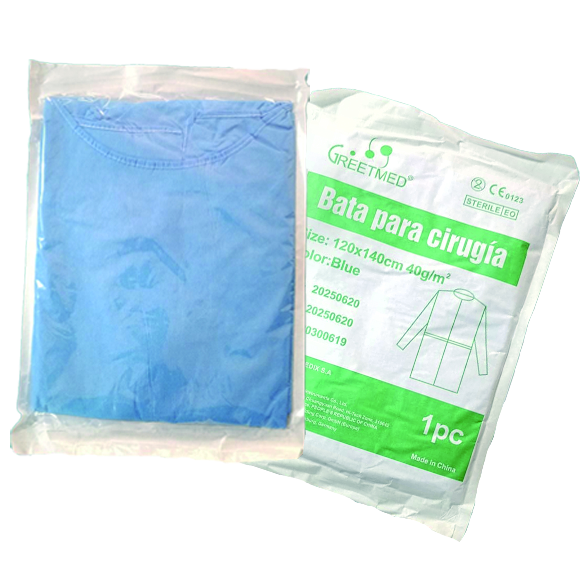 BATA DESECHABLE ESTÉRIL UNIDAD - Proveedora De Salud Total, Sociedad Anonima