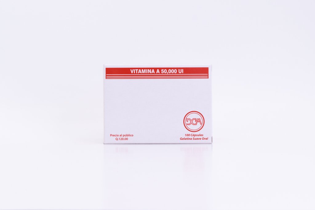 VITAMINA A 50,000 X 100 CAPS GEL CONAMEP