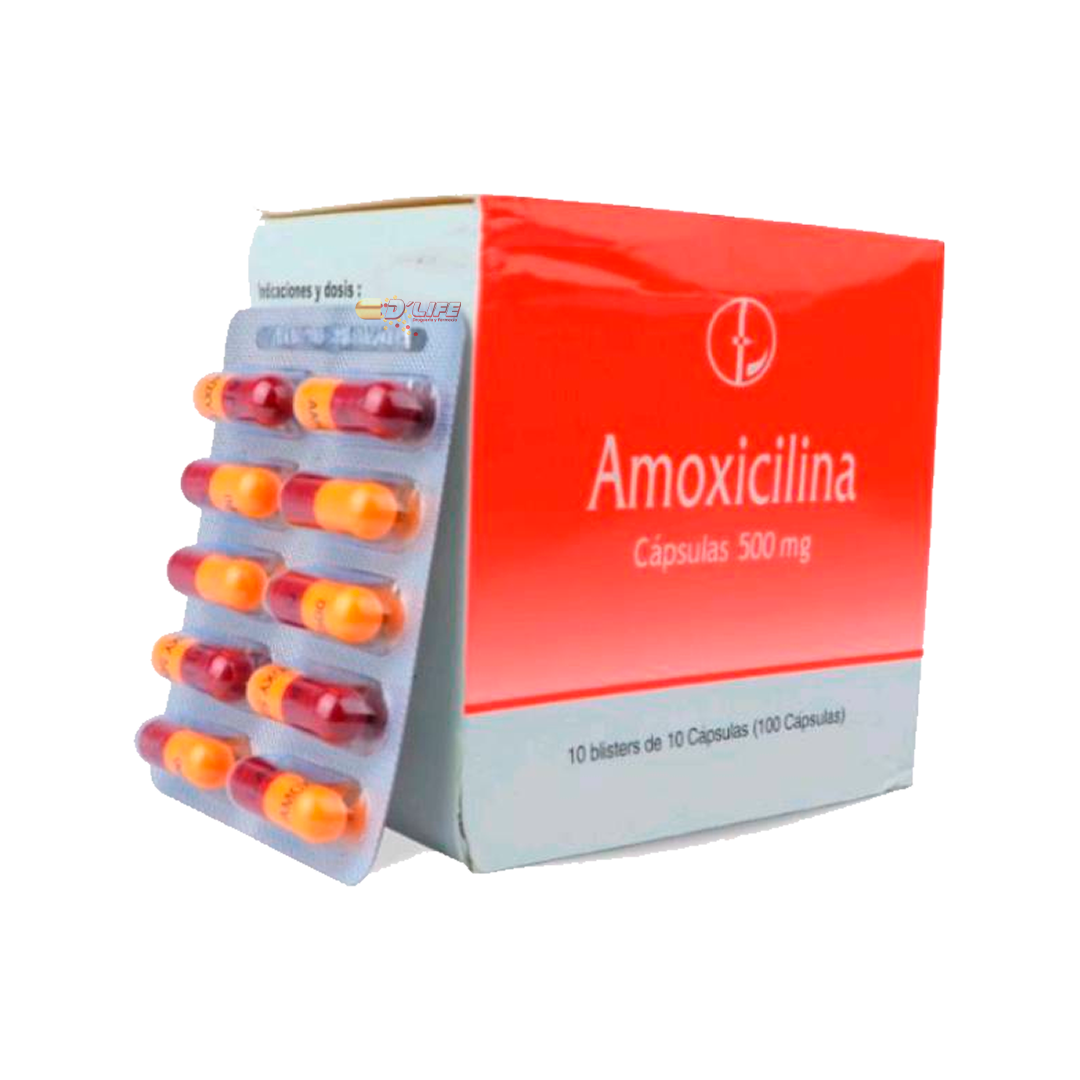 AMOXICILINA 500 MG X 100 CAPS. CAPLIN