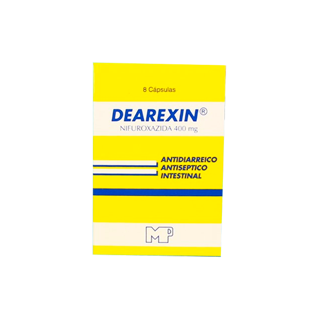 DEAREXIN 400 MG. X 8 CAPSULAS