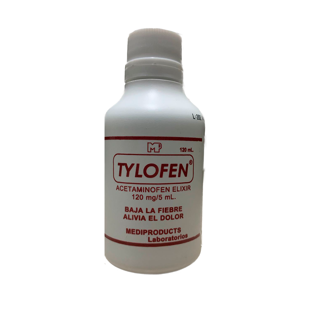 TYLOFEN 120 MG/5 ML JARABE X 120 ML. S/CAJA