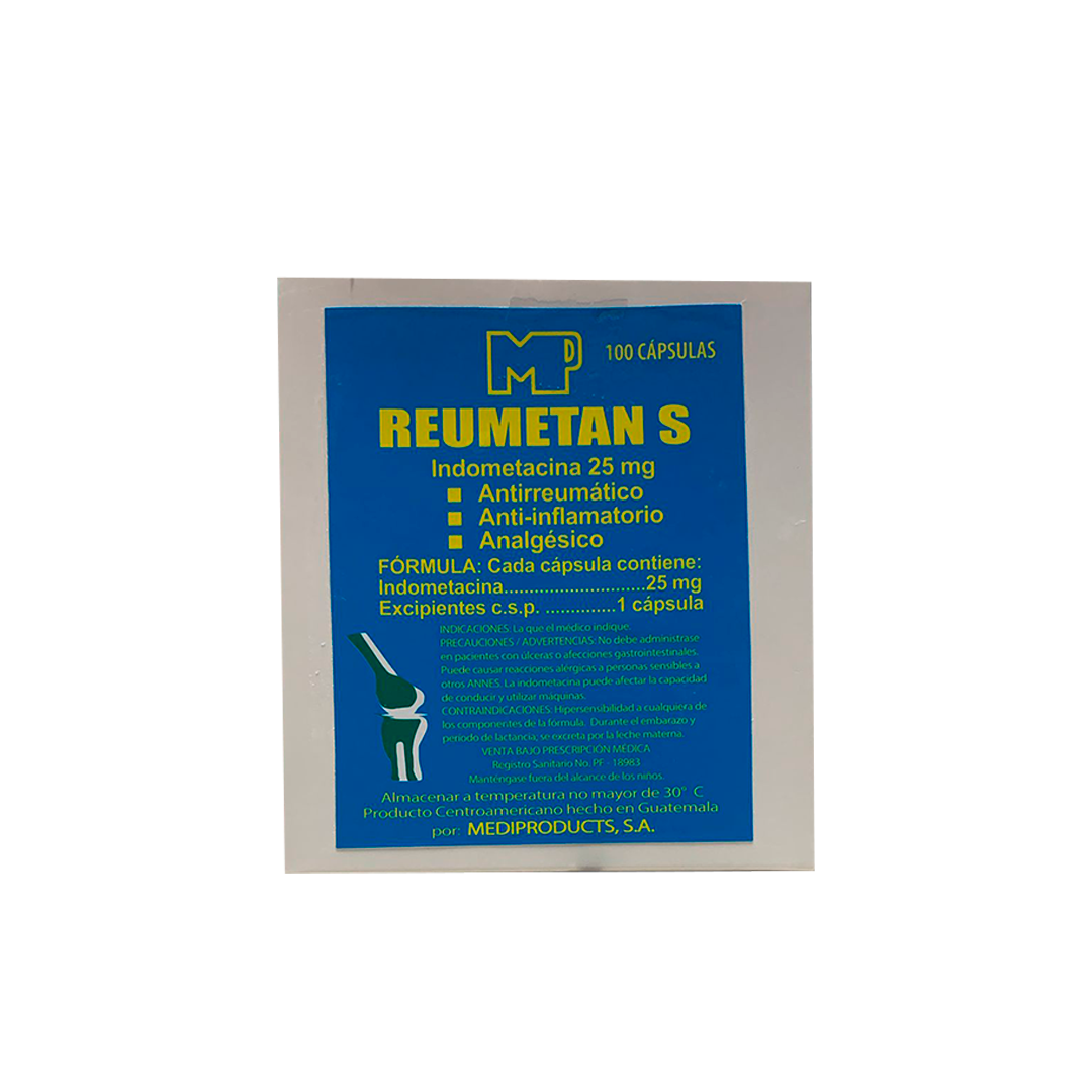 REUMETAN S X 100 CAPSULAS