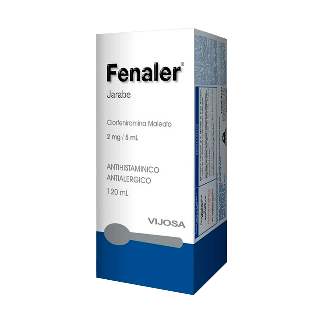 FENALER JARABE 2MG/5ML X 120 ML.