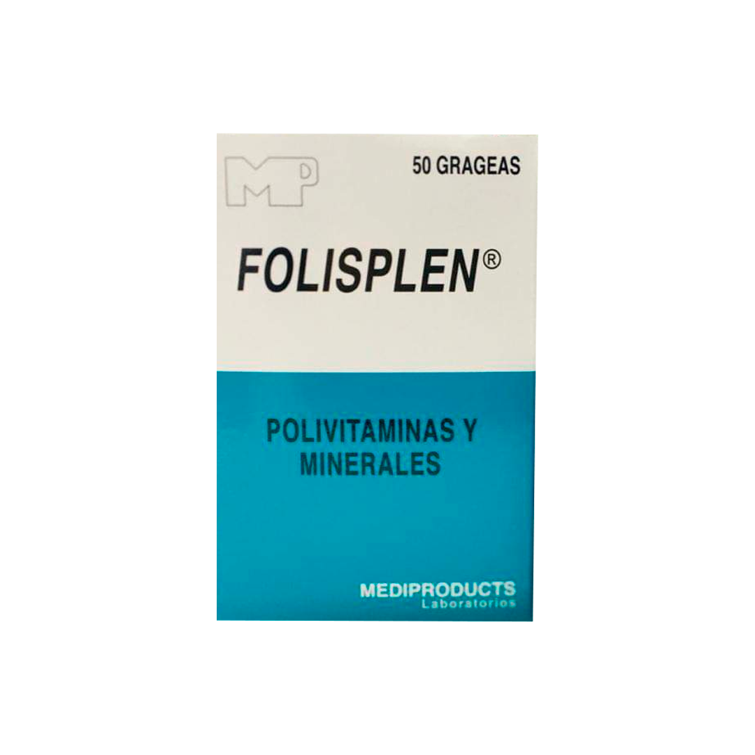 FOLISPLEN X 50 GRAGEAS