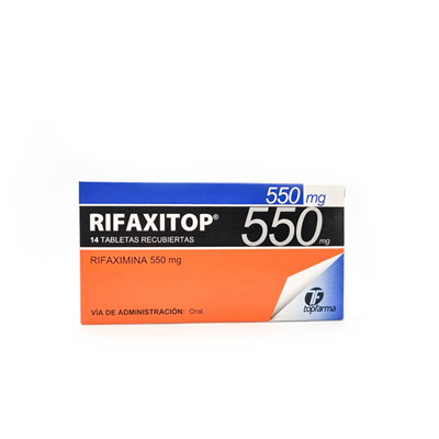 RIFAXITOP TABLETAS 550 MG * 14 - FARMACIA NUEVO MILENIO