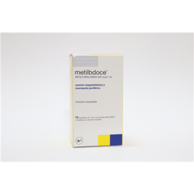 Metilbdoce ( Metilcobalamina 500 mcg / 1 mL ) - FARMACIA NUEVO MILENIO
