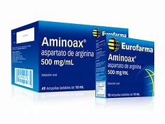 Aminoax ( Aspartato de Arginina 500 mg/mL ) * Ampollas Bebibles - FARMACIA NUEVO MILENIO
