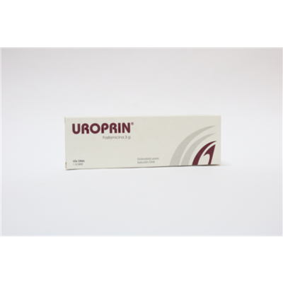 Uroprin ( Fosfomicina 3 g ) - FARMACIA NUEVO MILENIO