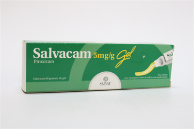 Salvacam 5mg/g Gel ( Piroxicam ) - FARMACIA NUEVO MILENIO