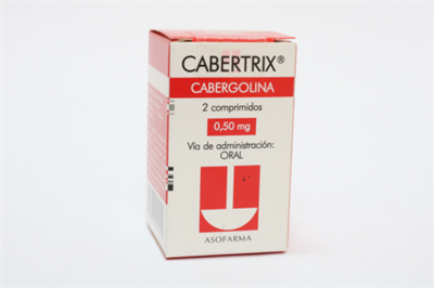 Cabertrix ( Cabergolina 0.50 ) - FARMACIA NUEVO MILENIO