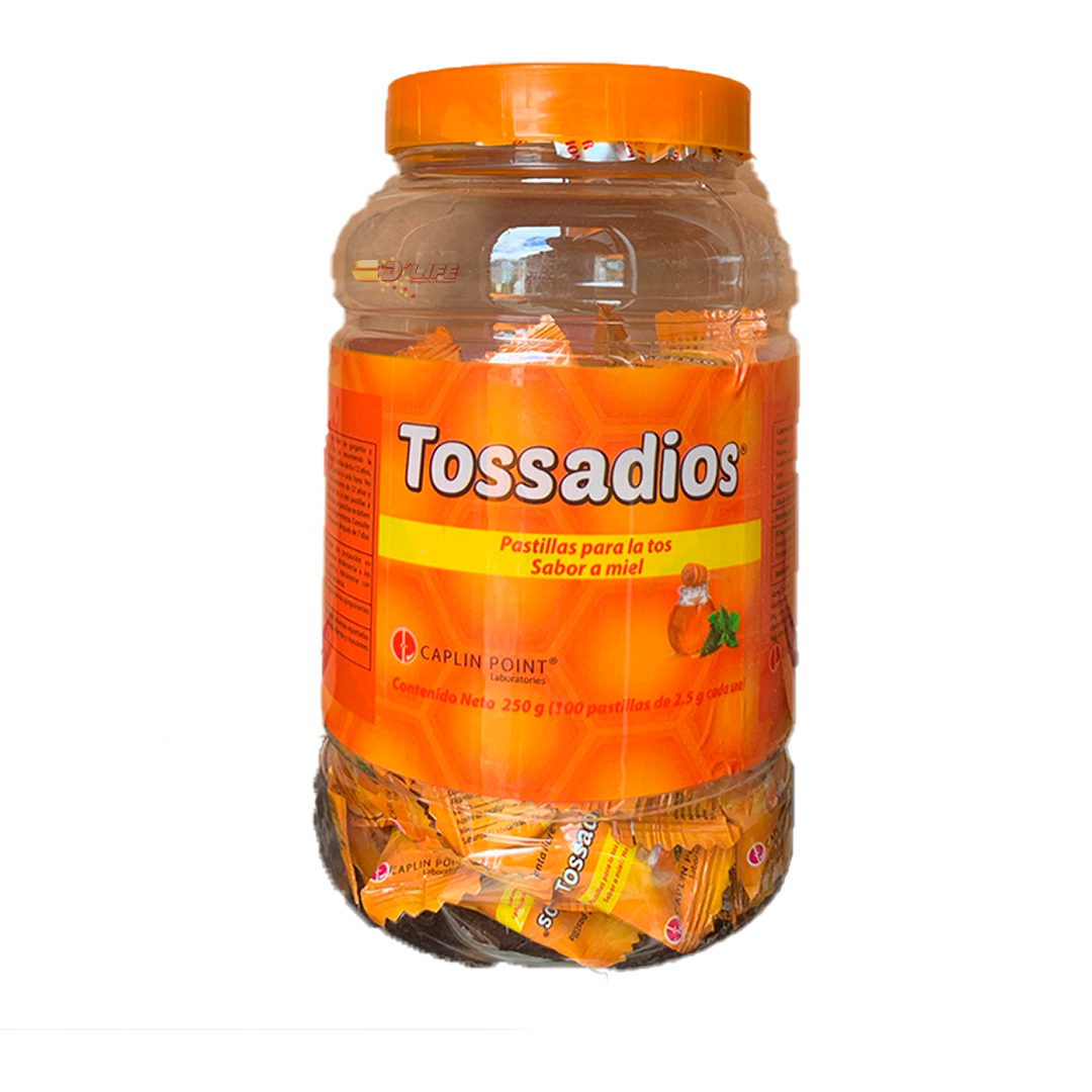 TOSSADIOS BT X 100 CARAMELOS