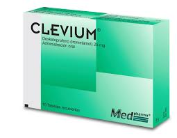 CLEVIUM 25MG TABLETAS RECUBIERTAS - FARMACIA NUEVO MILENIO