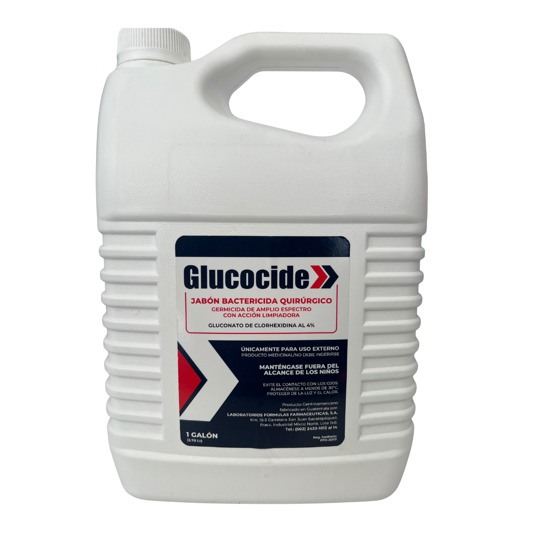 JABON A BASE DE CLORHEXIDINA GLUCOCIDE GALON - Proveedora De Salud Total, Sociedad Anonima