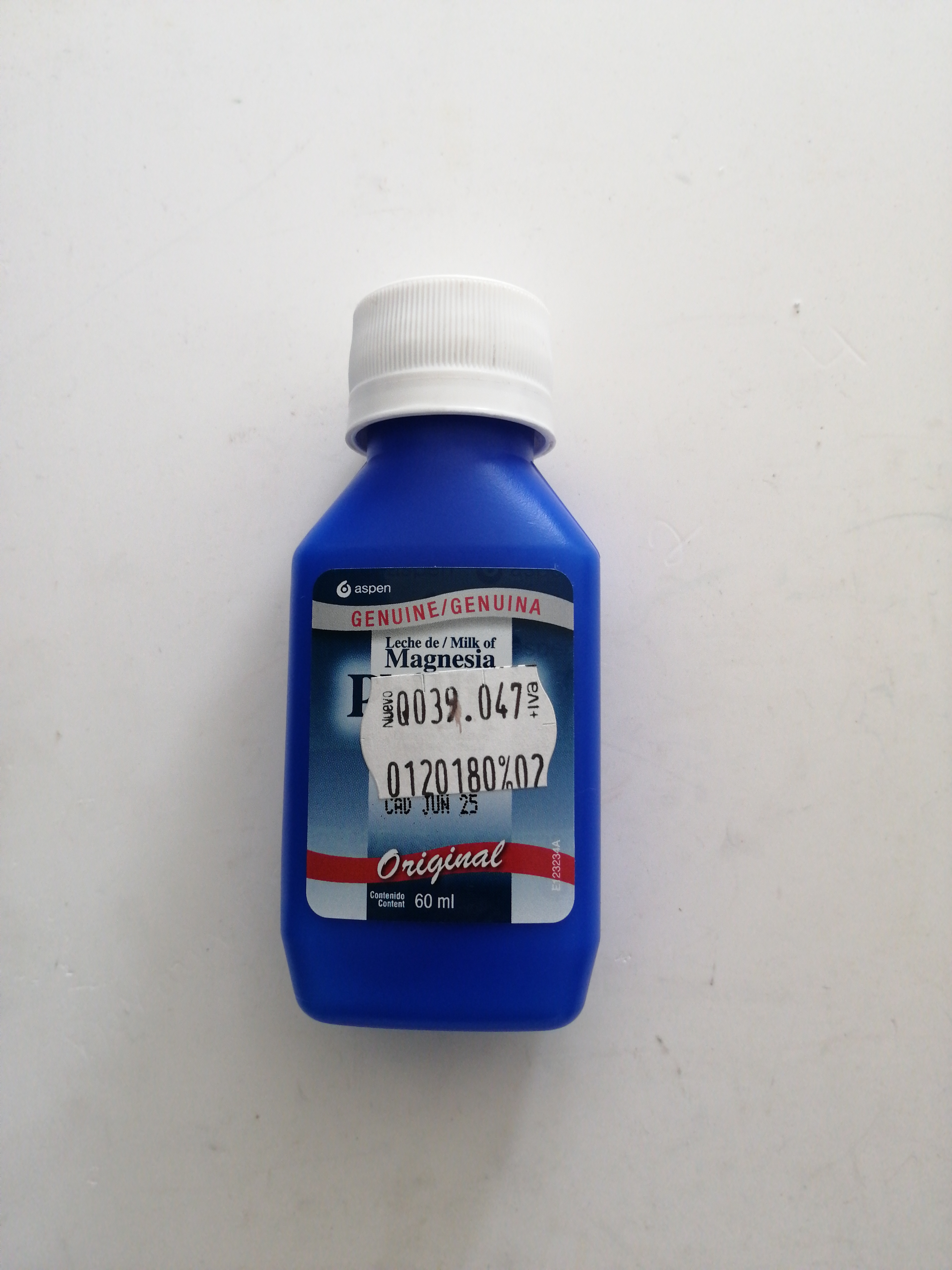 Leche de Magnesia 60ml - Vitalis Rx