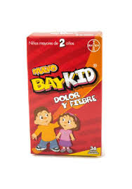 BAYKID TABLETAS MASTICABLES 50MG (IBUPROFENO) - FARMACIA NUEVO MILENIO