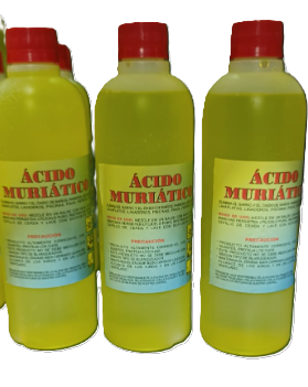 ACIDO MURIATICO TIPO A BOTELLA - Ferretería Todo El Mundo
