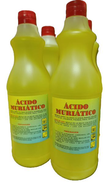 ACIDO MURIATICO TIPO A LITRO - Ferretería Todo El Mundo