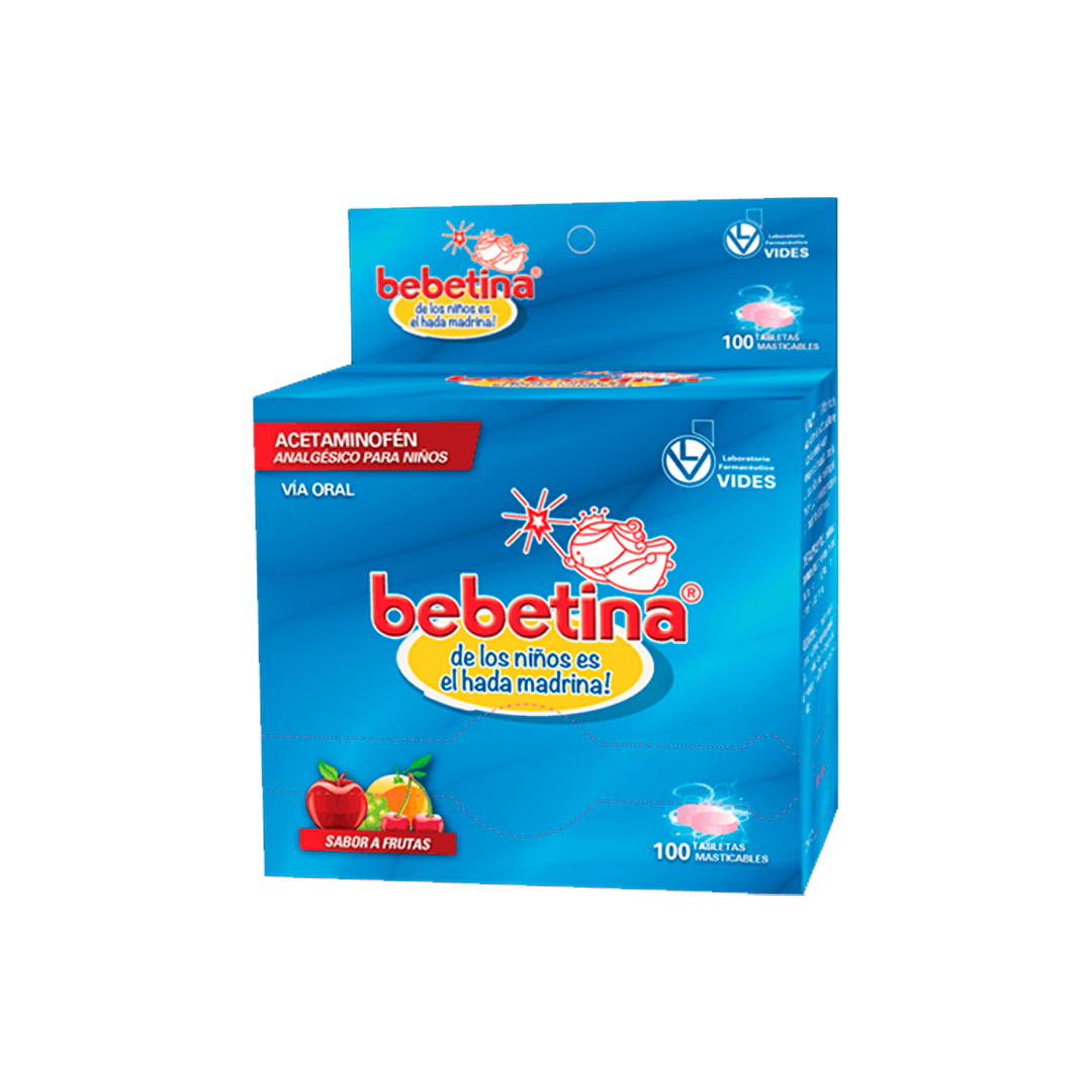 BEBETINA CX100 TABS. MASTICABLES