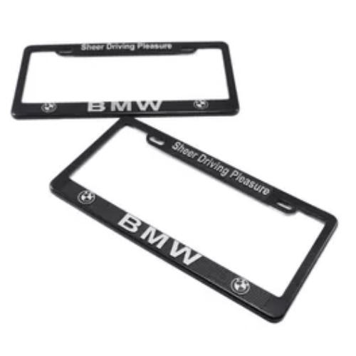 Porta Placas BMW MPOWER 3D 2 unidades ACCU052152 - Repuestos y Lubricantes Vicent's