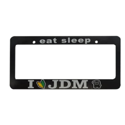 Porta Placas JDM en 3D - Repuestos y Lubricantes Vicent's