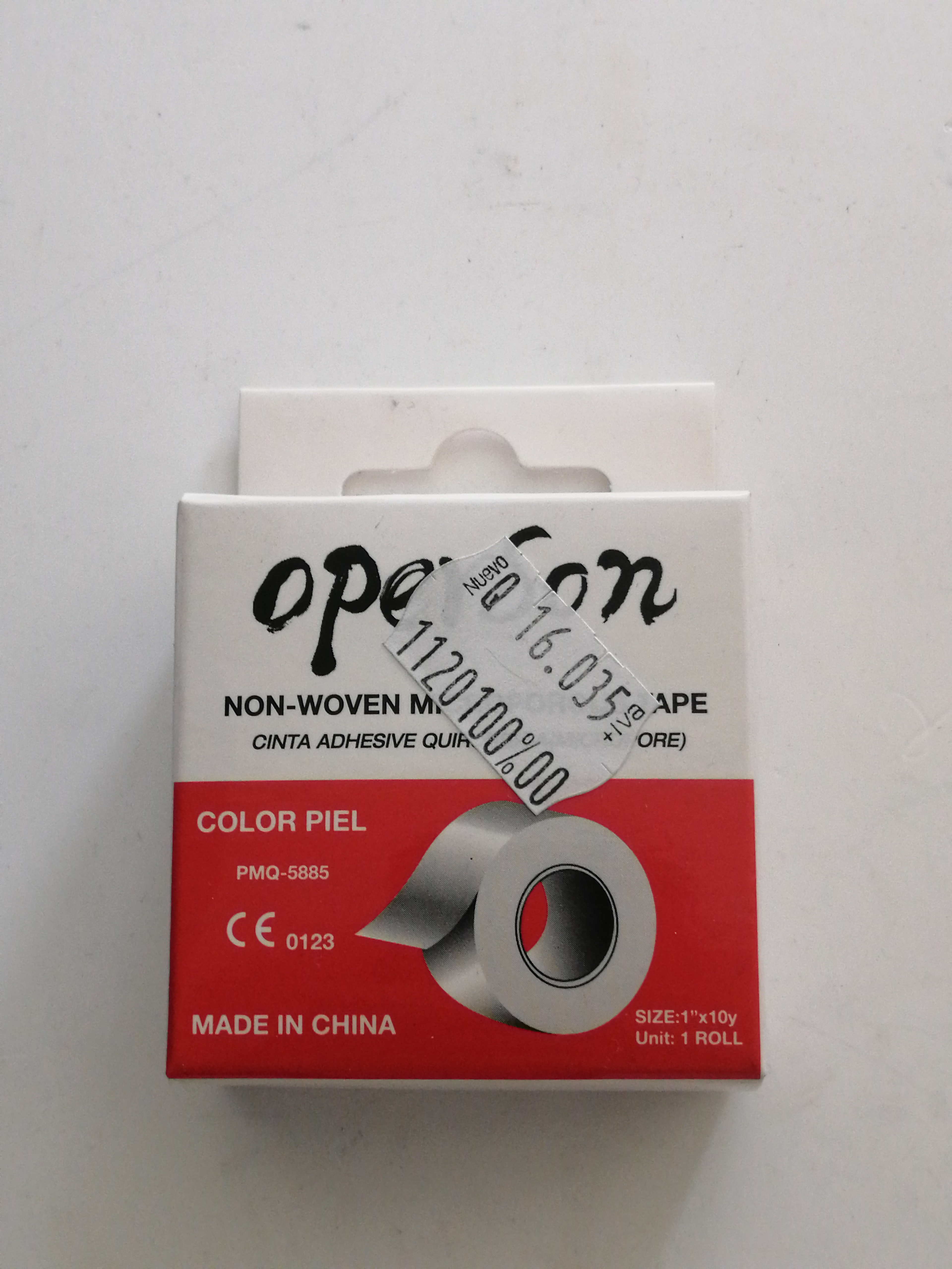 Operson Micropore tape 1x10y - Vitalis Rx