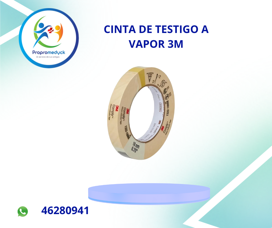 CINTA DE TESTIGO A VAPOR  - PROPROMEDYCK