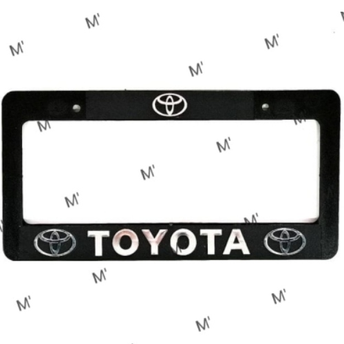 Porta Placas TOYOTA 3D - Repuestos y Lubricantes Vicent's