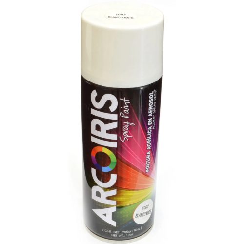 Pintura en Spray Blanco Mate Arcoiris - Repuestos y Lubricantes Vicent's