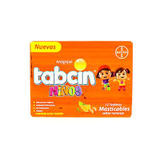 TABCIN NIÑOS *48 TABLETAS MASTICABLES - FARMACIA NUEVO MILENIO
