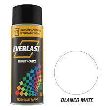 Pintura en Spray Blanco Mate (150109) Everlast - Repuestos y Lubricantes Vicent's