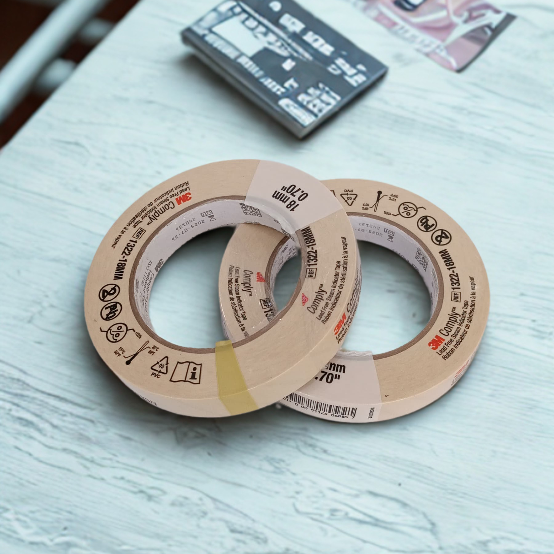 CINTA TESTIGO VAPOR UNIDAD - Proveedora De Salud Total, Sociedad Anonima