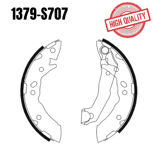 Zapatas (1379-BS707=FSB586) Hyundai Atos (00-06) PREMIUM QUALITY - Repuestos y Lubricantes Vicent's