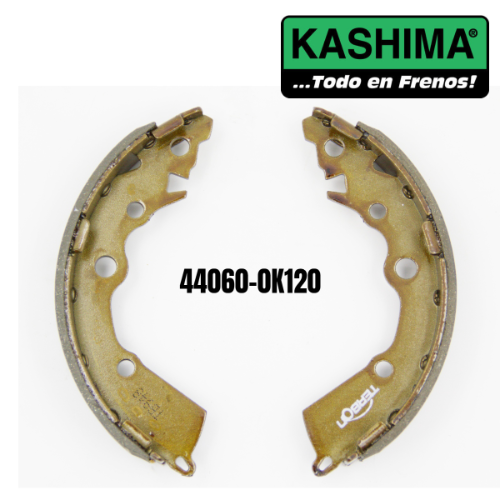 Zapatas 44060-0K120 Kashima Plus Toyota Nissan  - Repuestos y Lubricantes Vicent's
