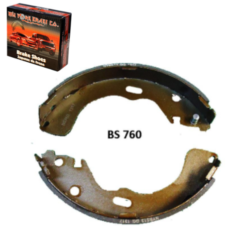 Zapatas BS760 New York Ford, Mazda - Repuestos y Lubricantes Vicent's