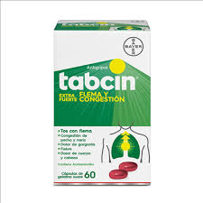 TABCIN FLEMA Y CONGESTION (antigripal) *capsulas gel - FARMACIA NUEVO MILENIO