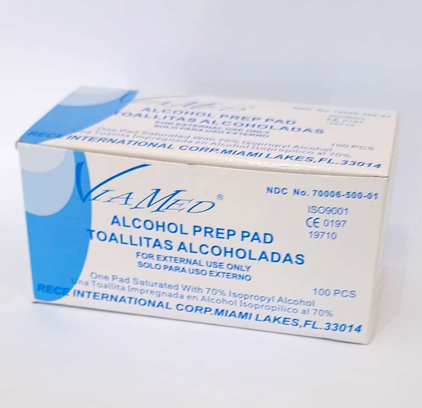 TOALLITAS CON ALCOHOL CAJA 100U - Proveedora De Salud Total, Sociedad Anonima