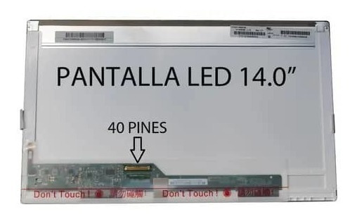 Pantalla para laptop 14.0 Led GL normal 40PIN  - Corporación Hightechnology