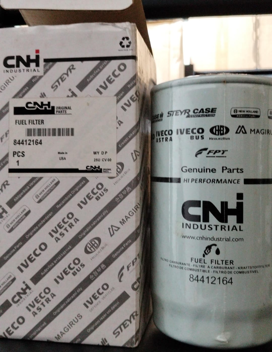 FILTRO DE DIESEL 84412164 - Global Projection Group S.A.