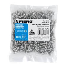 TORNILLO BUSCAROSCA #.8 X ..3/4" POR BOLSA (200PZ) (44414) - FIERO - MEGA