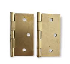 Bisagra  SEMI DORADA 2 1/2" X 1 1 /2  PAR HINGES - Ferretería y Distribuidora el 
