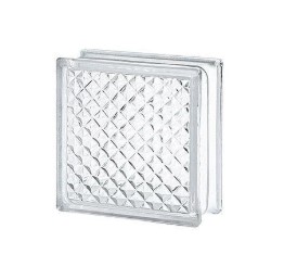 Block de vidrio tipo Diamante  glass block - Ferretería y Distribuidora el 