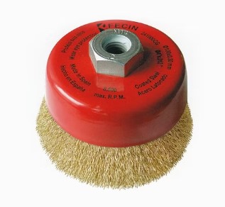 Cepillo de Acero p/Pulidora 3" boxerTools - Ferretería y Distribuidora el 