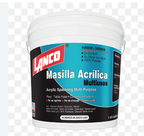 MASILLA ACRILICA MULTIUSOS 1/8