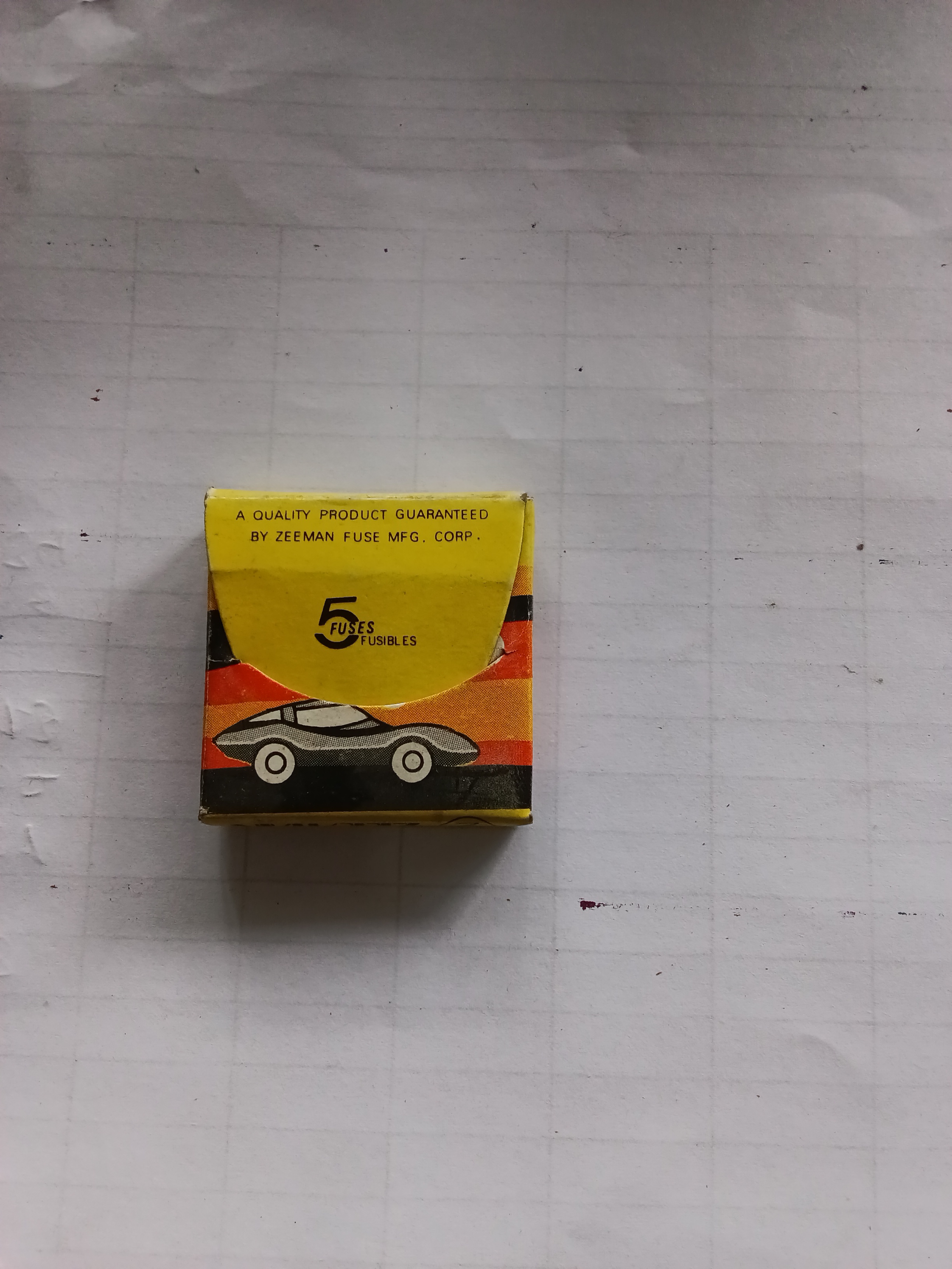 Fusible 30 Amp. de vidrio ZEEMAN - Ferretería y Distribuidora el 